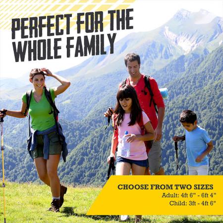 Телескопические легкие походные трости для детей