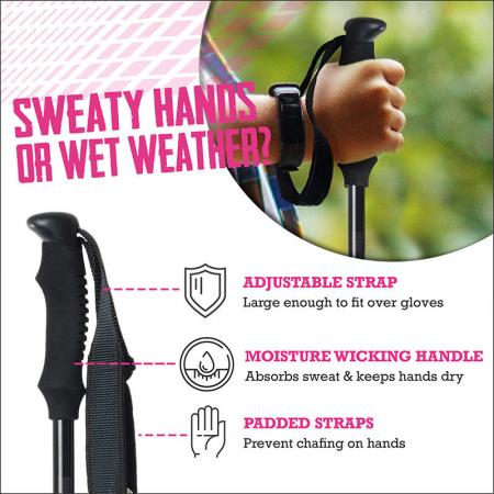 Телескопические легкие походные трости для детей