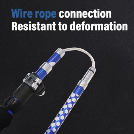 Пятисекционная складная треккинговая палка, сверхлегкая, из алюминиевого сплава 7075 с внешним фиксатором, для треккинга на открытом воздухе. 