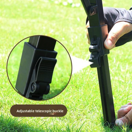 Легкий складной алюминиевый Х-образный кемпинговый стол IGT с регулируемой высотой для использования на открытом воздухе. 