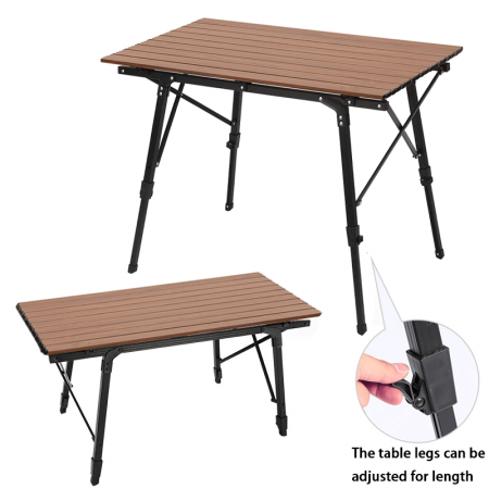 Сверхлегкий складной пляжный столик с сумкой для переноски, для путешествий, пикника и кемпинга на открытом воздухе. 