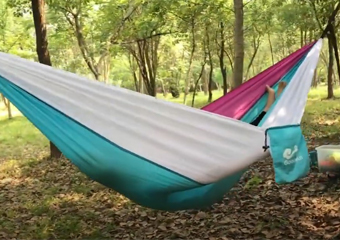 кемпинг нейлоновый гамак