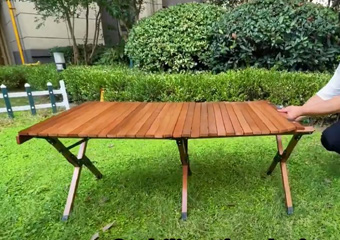 деревянный походный стол